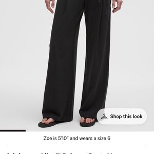 Like New- Lululemon align palazzo pant 4 short
